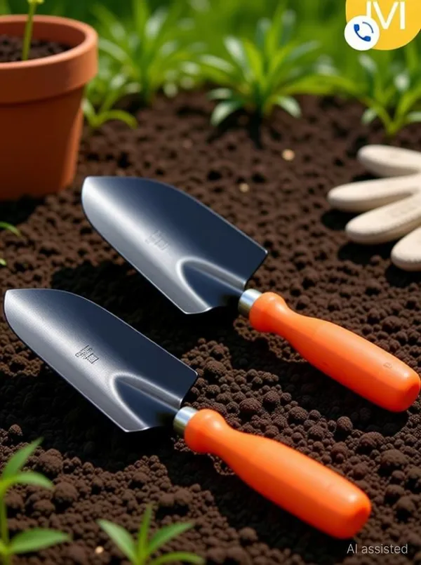 AGT_Small_&_Big_Trowel_Garden_Tool_Set_Garden_Tool_Kit_(2_Tools)