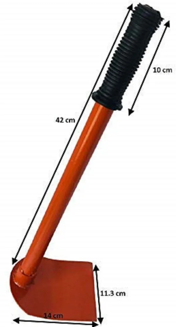 SF_TRADERS_Gardening_Hoe_Medium_(PHAWDA)_with_Rubber_Grip_Handle_(Orange)_Garden_Tool_Kit_(1_Tools)