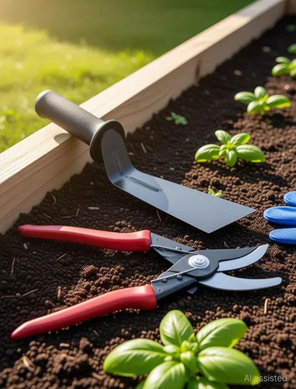 AGT_Garden_Tool_Set_Khurpi_&_Pruner/Cutter_Garden_Tool_Kit_(2_Tools)