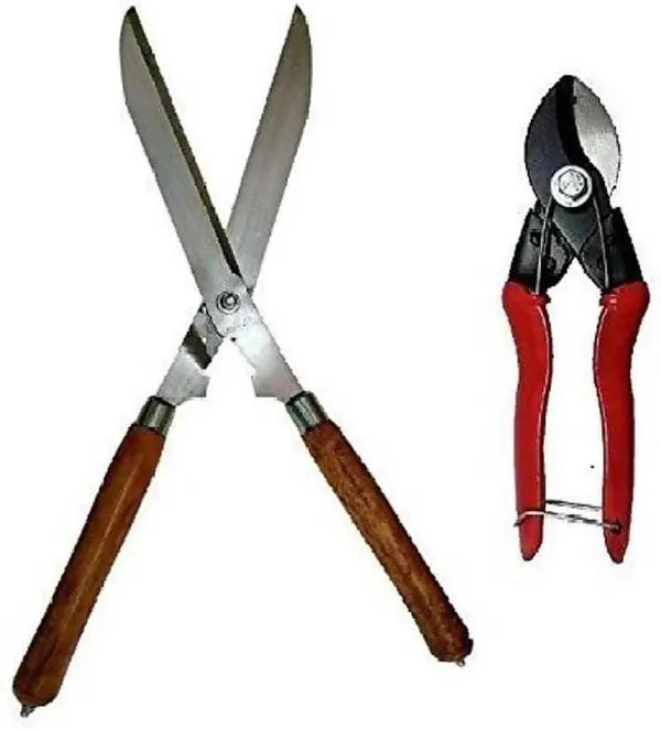 AGT_Garden_Tool_Set_Hedge_Shear_&_Brunch_Cutter_Garden_Tool_Kit_(2_Tools)