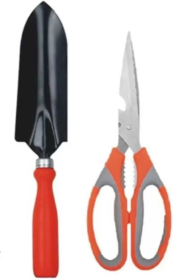 AGT_Small_Trowel_and_Gardening_Scissor_Set_|_Home_and_Terrace_Garden_Tool_Set_Garden_Tool_Kit_(2_Tools)