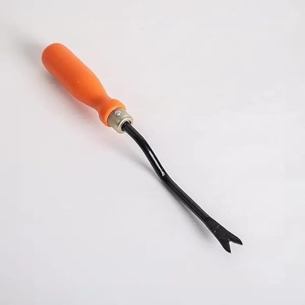 AGT_Hand_Weeder_-_1_Pc_(Orange_Handle,_Black_Blade)_Garden_Tool_Kit_(1_Tools)