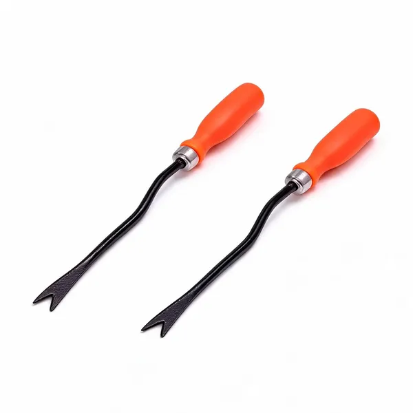 AGT_Hand_Weeder_-_1_Pc_(Orange_Handle,_Black_Blade)_Garden_Tool_Kit_(1_Tools)