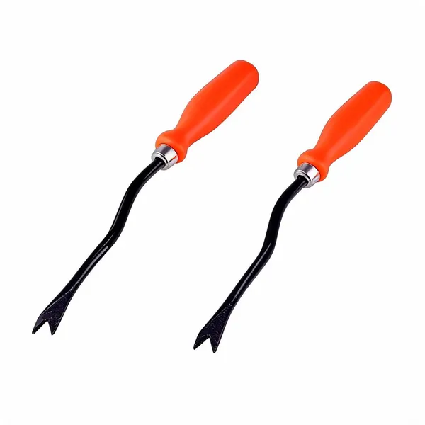 AGT_Hand_Weeder_-_1_Pc_(Orange_Handle,_Black_Blade)_Garden_Tool_Kit_(1_Tools)