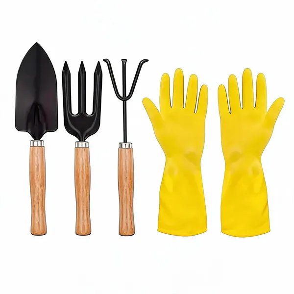 AGT_Gardening_Tool_Set_with_Rubber_Gloves_Garden_Tool_Kit_(4_Tools)