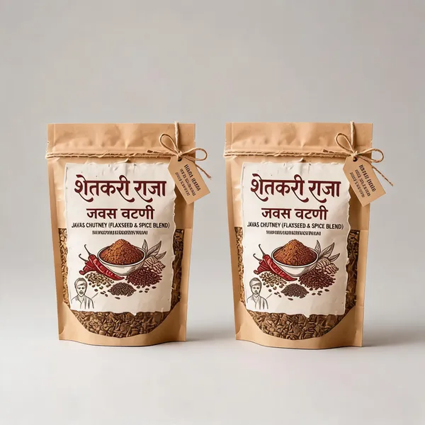 Shetkari_Raja_Javas_Flaxseed_Chutney_Powder_Pack_Of_2