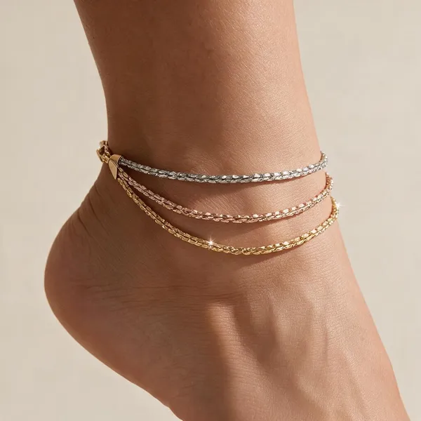 3_Layered_Anklet_For_Women