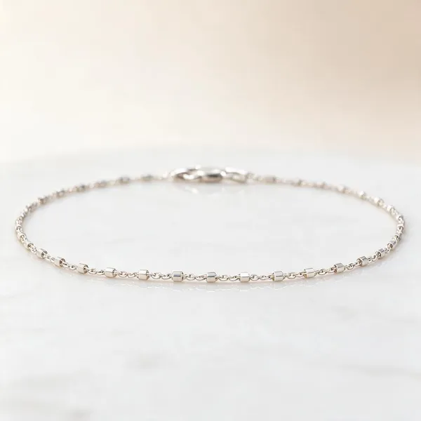 Silver-Tone_Minimal_Anklet_For_Women