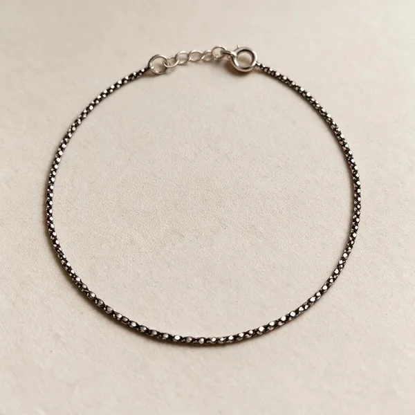 Black_Beaded_Anklet_For_Women