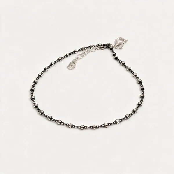 Black_Beaded_Chain_Anklet_For_Women