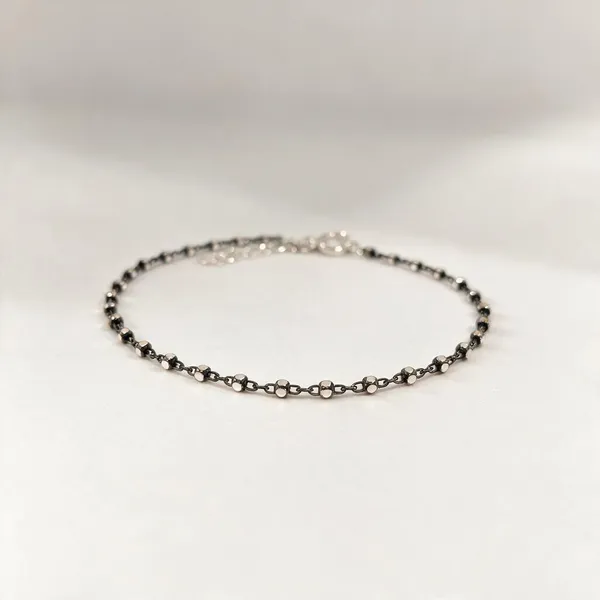 Black_Beaded_Chain_Anklet_For_Women