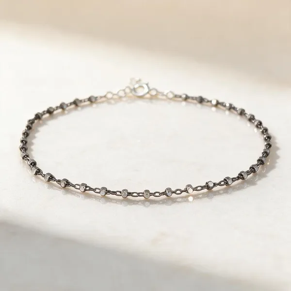 Black_Beaded_Chain_Anklet_For_Women