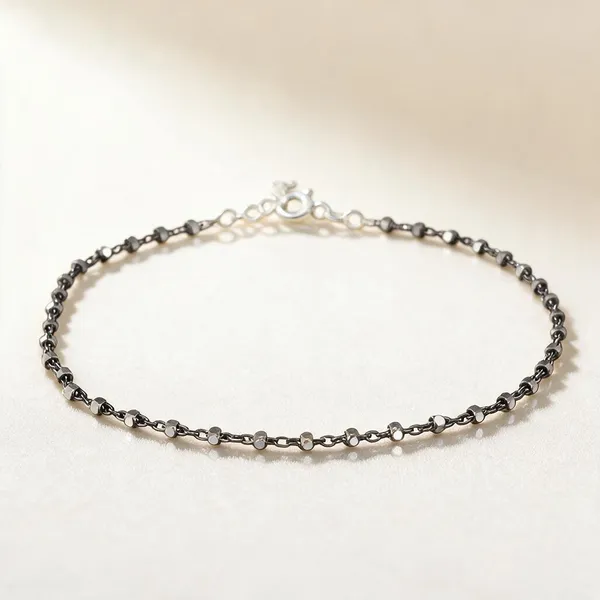 Black_Beaded_Chain_Anklet_For_Women