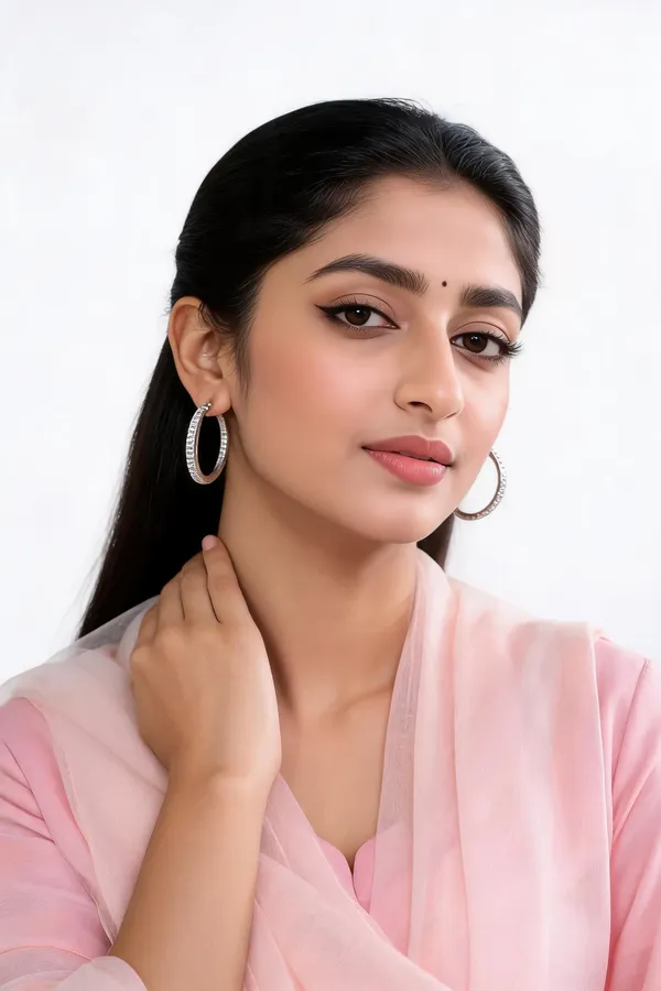 Silver_Embellished_Hoop_Earrings_For_Women