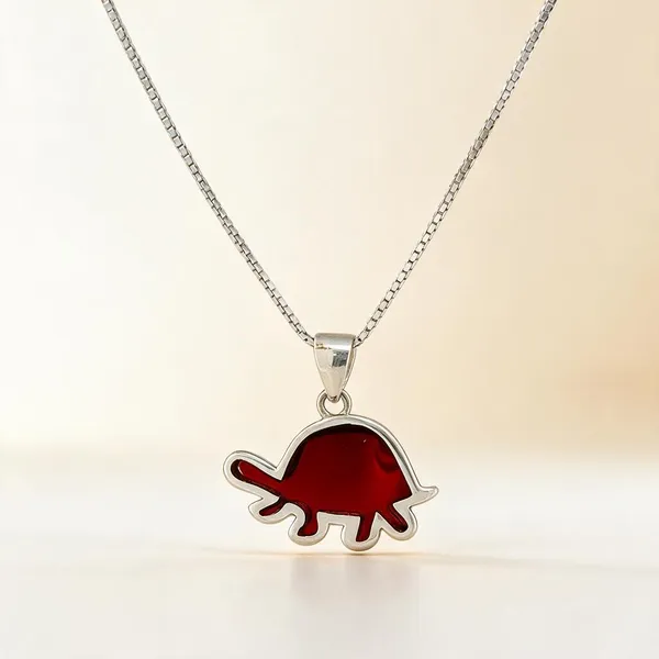Orange_Dinosaur_Chain_Pendant