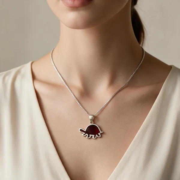 Orange_Dinosaur_Chain_Pendant