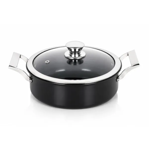 Hard_Anodised_Imperial_Saute_Pan_With_2_Side_Handle_&_Glass_Lid