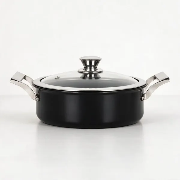 Hard_Anodised_Imperial_Saute_Pan_With_2_Side_Handle_&_Glass_Lid
