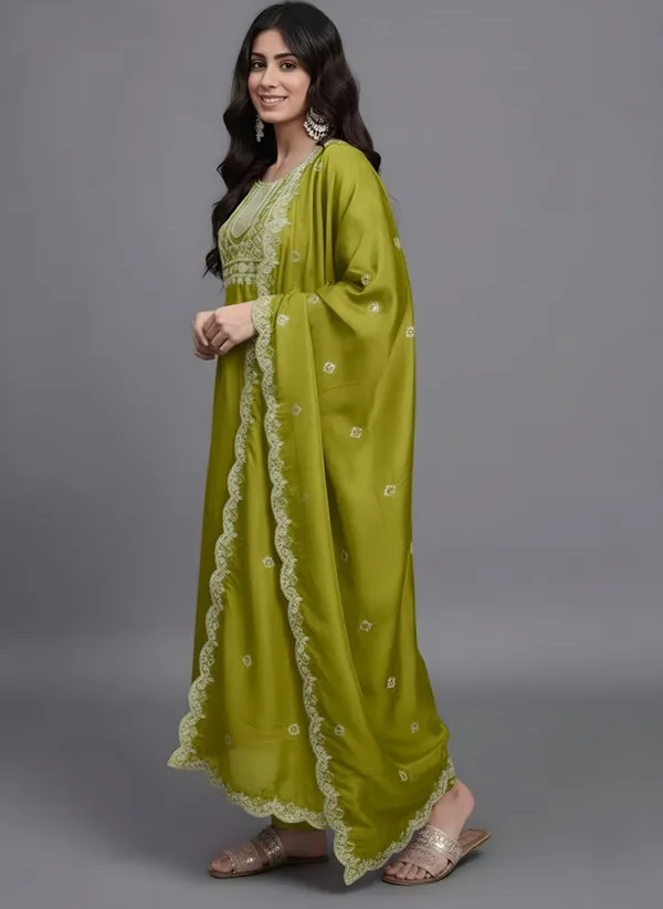 Olive_Embroidered_Anarkali_Suit_Set_for_Women