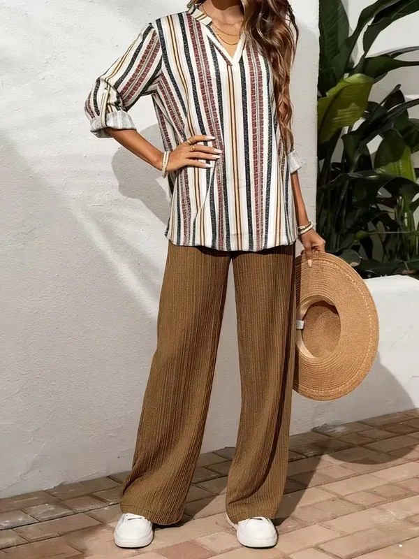 Multicolor_Striped_Relaxed_Fit_Co_Ord_Set_For_Women