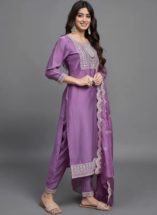 Purple_Embroidered_Anarkali_Kurta_For_Women