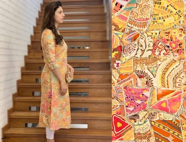 Peach_Printed_Straight_Kurta_For_Women