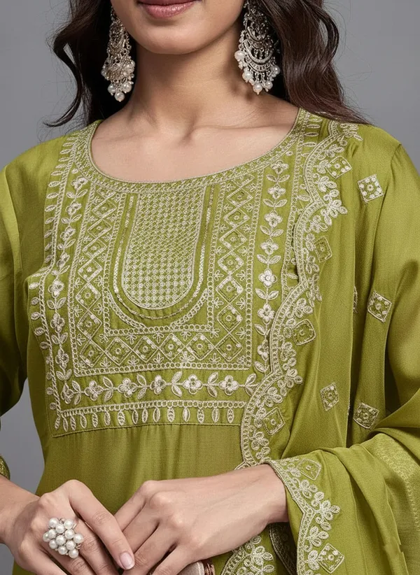 Olive_Embroidered_Anarkali_Suit_Set_for_Women