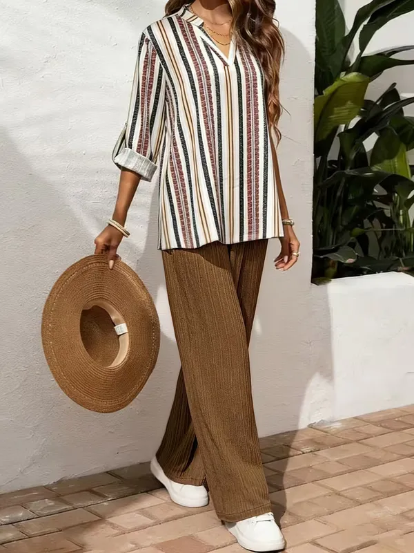 Multicolor_Striped_Relaxed_Fit_Co_Ord_Set_For_Women