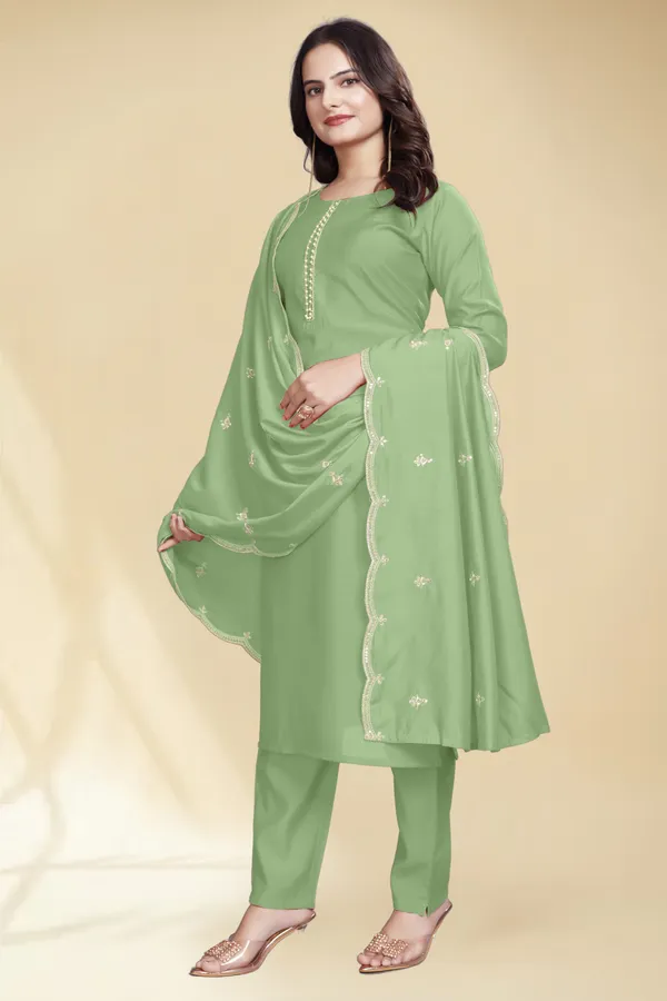 Green_Embroidered_Straight_Suit_Set_for_Women