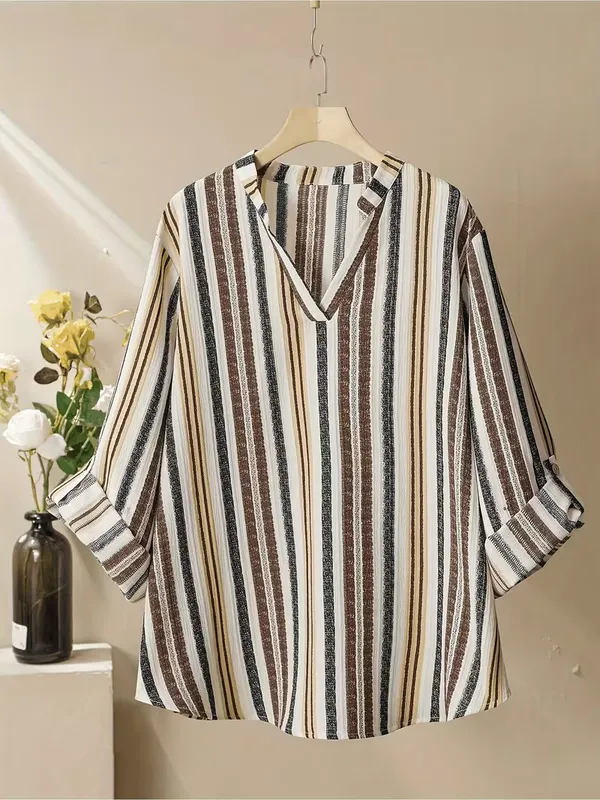 Multicolor_Striped_Relaxed_Fit_Co_Ord_Set_for_Women