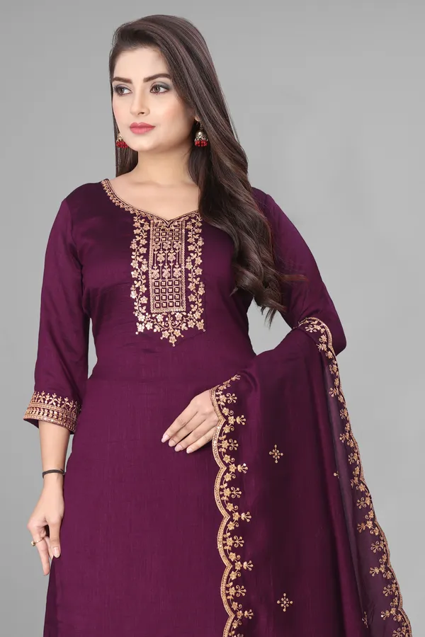 Plum_Embroidered_Straight_Suit_Set_for_Women