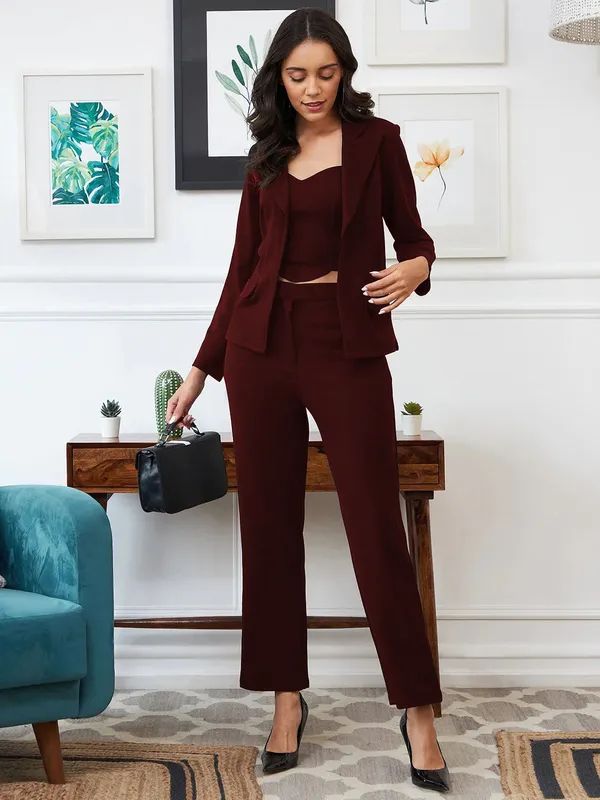 Burgundy_Formal_Three_Piece_Suit_Set_for_Women