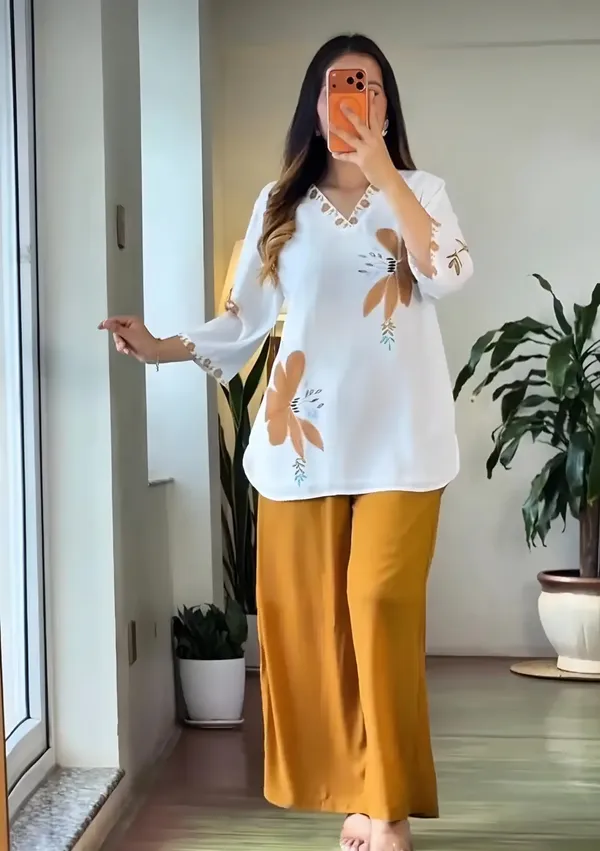 White_Printed_Straight_Kurta_Pant_Set_for_Women