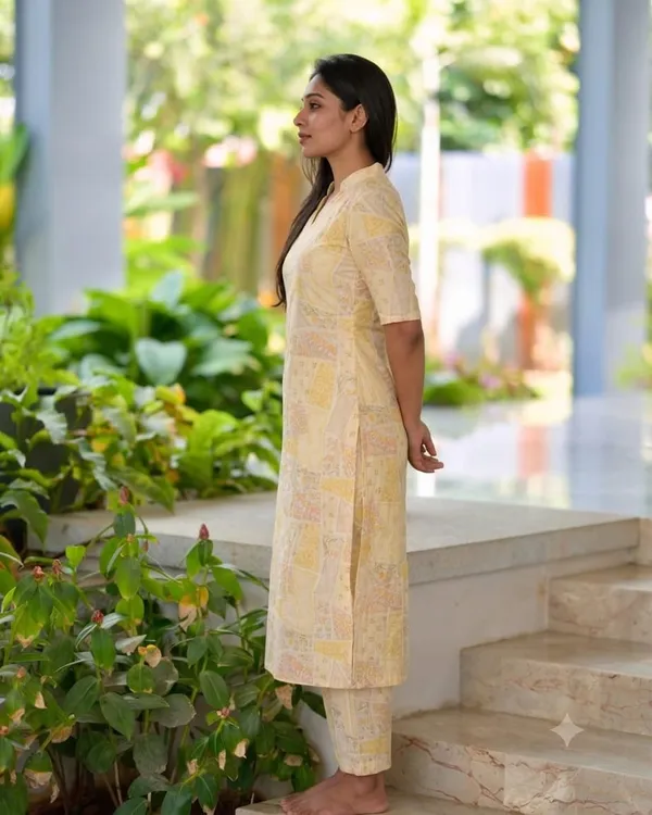 Cream_Printed_Straight_Kurta_Set_for_Women