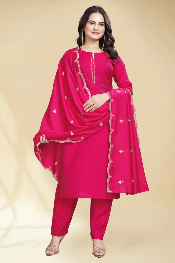 Pink_Embroidered_Straight_Salwar_Suit_Set_For_Women
