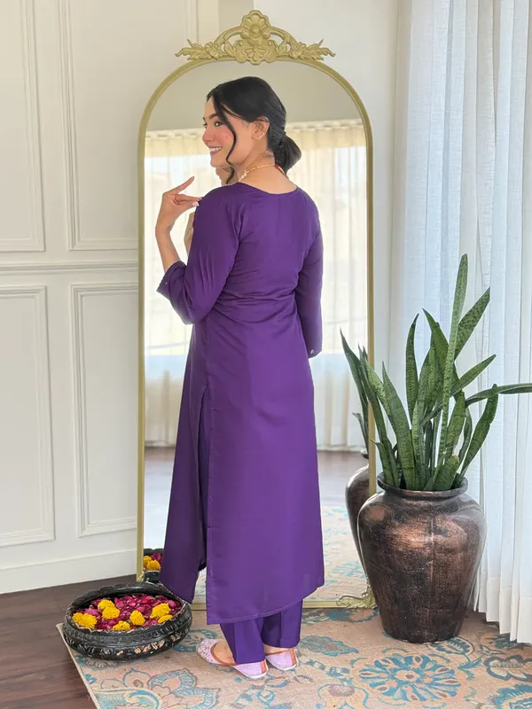 Purple_Embroidered_Straight_Kurta_Set_for_Women