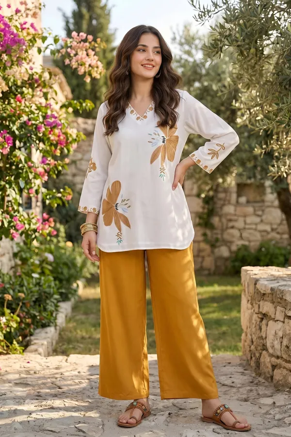 White_Printed_Straight_Kurta_Pant_Set_for_Women