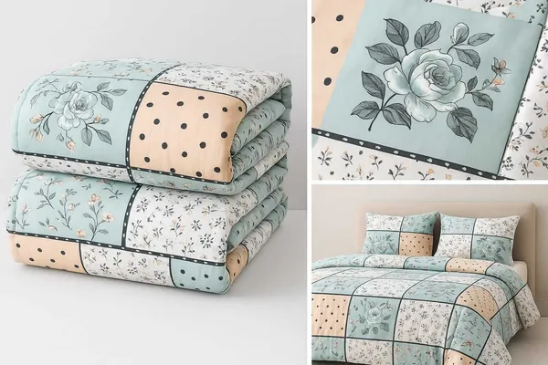 Kansal_Handloom_Cotton_Double_Flat_320_Tc_Floral_1_Bedsheet_With_2_Pillow_Covers_(Multicolor)