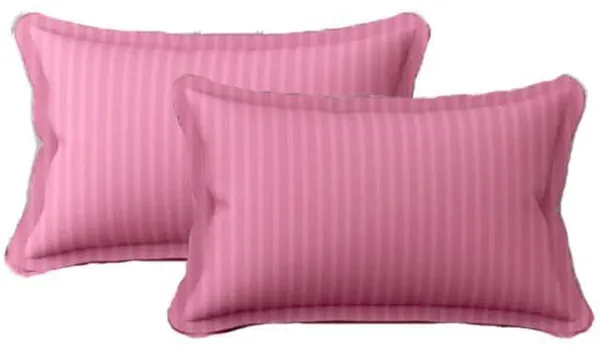 Eleganzze_Cotton_King_Flat_300_Tc_Striped_1_Summer_Bedsheet_With_2_Pillow_Covers_(Pink)