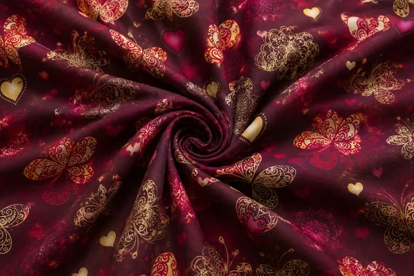 Royal_Looms_Cotton_Double,_Queen,_King_Fitted_(Elastic)_280_Tc_Printed_1_Summer_Bedsheet_With_2_Pillow_Covers_(Maroon)