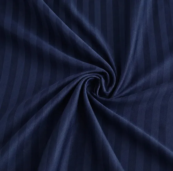 Royal_Looms_Cotton_King_Flat_300_Tc_Striped_1_Summer_Bedsheet_With_2_Pillow_Covers_(Navy_Blue)