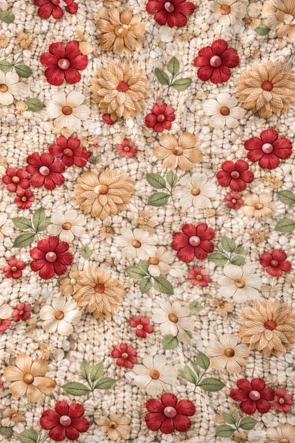 Royal_Looms_Cotton,_Microfiber_King,_Queen_Fitted_(Elastic)_352_Tc_Floral_1_Bedsheet_(Multicolor)
