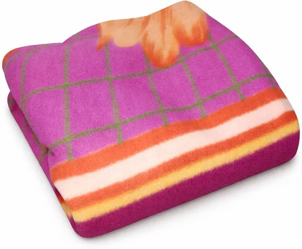 Kansal_Handloom_Printed_Single_Fleece_Blanket_For_All_Season_(Polyester,_Purple)