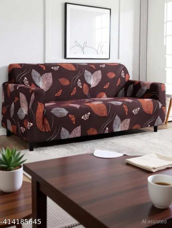 Mahadev_Enterprises_Polyester_3+1+1_Seater_Sofa_Abstract_Cover_(Pack_Of_3_Elastic_5_Seater_Sofa_Cover_3+1+1_Set_Brown_Leaf)