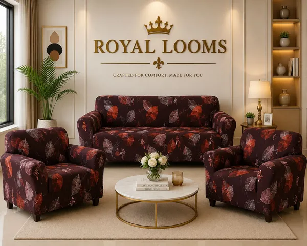 Royal_Looms_Polyester_3+1+1_Seater_Sofa_Printed_Cover_(Pack_Of_3_Maroon_Leaf)