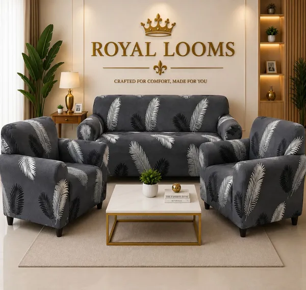 Royal_Looms_Polyester_3+1+1_Seater_Sofa_Printed_Cover_(Pack_Of_3_Grey_Leaf)