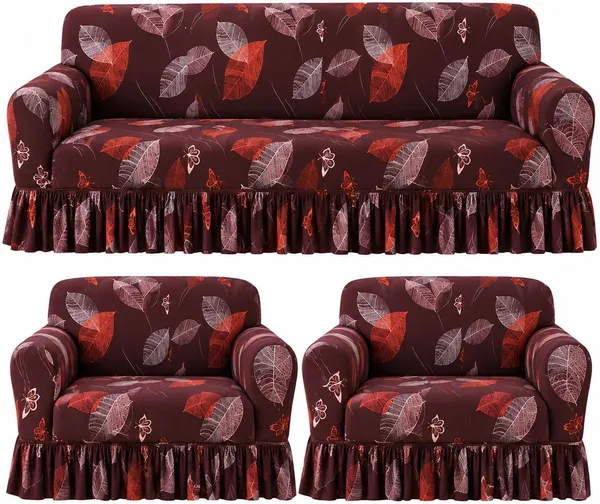 Royal_Looms_Polyester_3+1+1_Seater_Sofa_Printed_Cover_(Pack_Of_3_Maroon_Leaf)