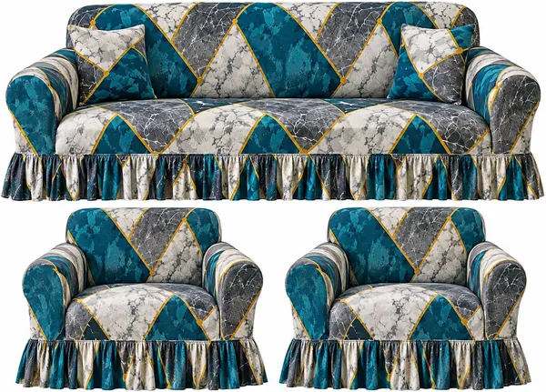 Royal_Looms_Polyester_3+1+1_Seater_Sofa_Checkered,_Plain,_Striped_Cover_(Pack_Of_3_Multicolour)