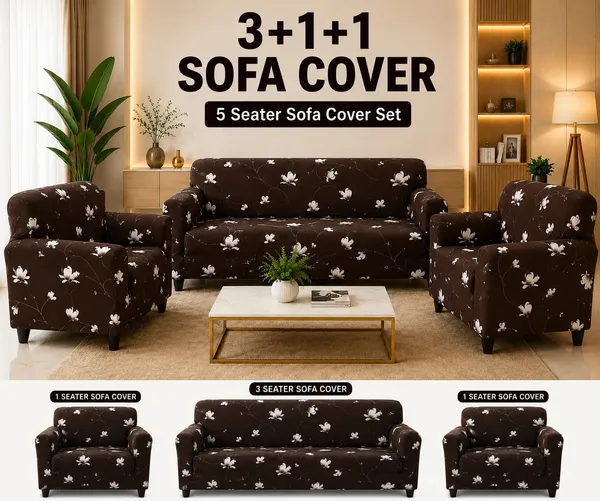Royal_Looms_Polyester_3+1+1_Seater_Sofa_Geometric_Cover_(Pack_Of_3_Coffee_Flower)