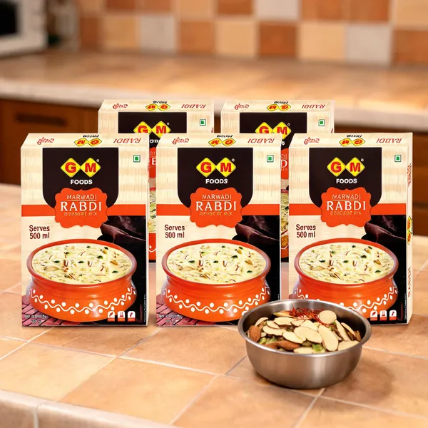 Marwadi_Rabdi_Mix_With_Pistachio_&_Saffron_100G_-_Pack_Of_5